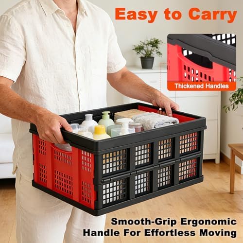 Collapsible Storage Bins, Collapsible Crates Basket - Image 6
