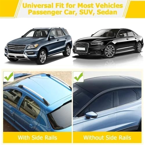 Car Roof Rack Bars Universal Car Roof Luggage Soft Rack Pads - Image 6