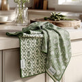 RECYCO Waffle Kitchen Towel Set of 2 by RECYCOHOMECOLLECTION