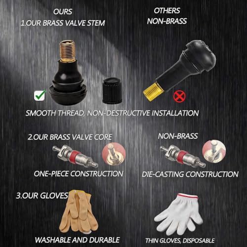 Valve Stem & Core Removal Replacement Tool Kit, Without Tire Removal - Image 3