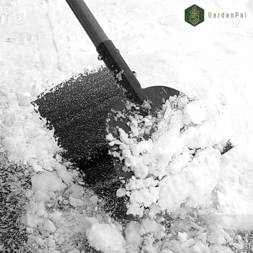 Gardenpal Flat Shovel, Snow Shovel, Ice Scraper, 54 inch Snow Ice Chopper - Image 7