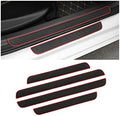 AICEL Car Door Sill Plate Protectors, Universal Car Door Entry Decoration by AICEL