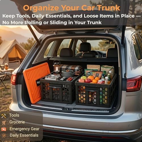 Mymazn Trunk Organizer Plastic for Car - Image 6