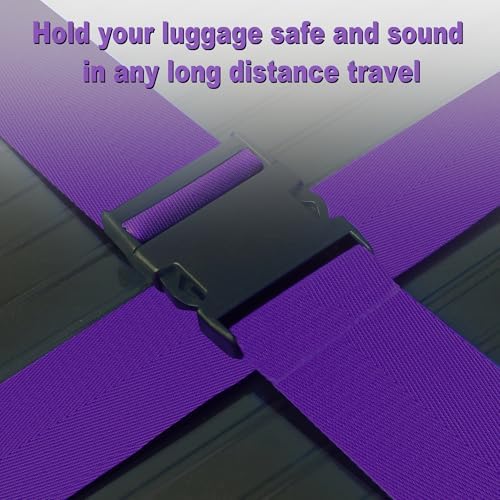 Chelmon Luggage Straps for Suitcases TSA Approved Travel Essentials 4 Pack - Image 4