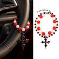 Steering Wheel Rosary by CRASHOT