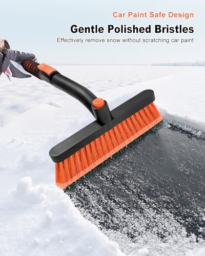 SEAAES Ice Scraper with Snow Brush, Snow Removal - Image 2