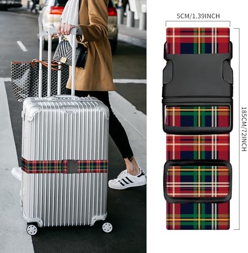 Luggage Straps for Suitcases, Heavy Duty Travel Belt - Image 3