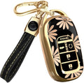 Lucrum Compatible with Honda Key Fob Cover & Keychain by Lucrum