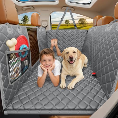 URPOWER Hard Bottom Dog Car Seat Cover, Back Seat Extender by URPOWER