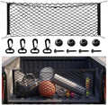 BFXM Cargo Net, 51.2"x17.7" Dual-Layer Nylon Trunk Net by BFXM