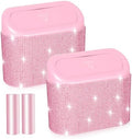 NBTEPEM Bling Pink Car Trash Can by NBTEPEM