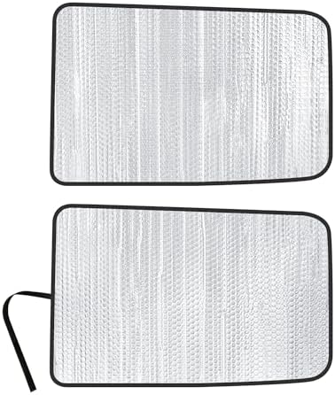 Rear Side 2nd Row Sunshade for 23-26 Ford F-250 F-350 F-450 Crew Cab by YelloPro+Auto