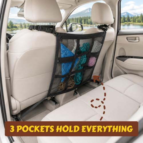 Dog Car Barrier Divider Net - Image 3
