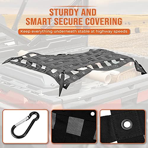 KEMIMOTO UTV Cargo Bed Net Compatible - Image 3