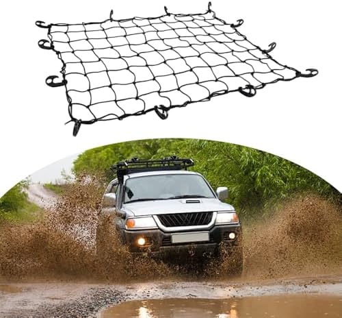 Cargo Net, Car Roof Rack Barrier Cover, Car Cargo Basket Net, 120x90cm Mesh - Image 4