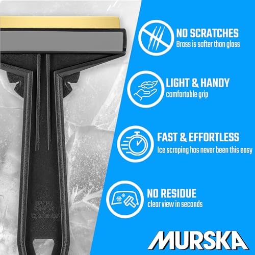 Car Ice Scraper Brass Blade - Image 2