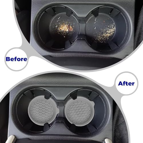 2 PCS Car Cup Coasters, Cup Holder Coaster - Image 5