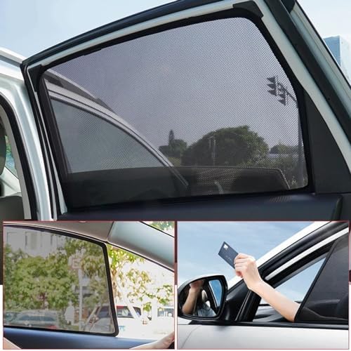 Car Side Window Sunshades for Audi Q5 2018-2024, Front Rear Sun Shade - Image 4