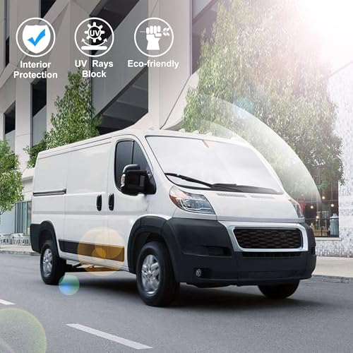 Windshield Sun Shade for 2014-2026 Dodge RAM ProMaster - Image 5