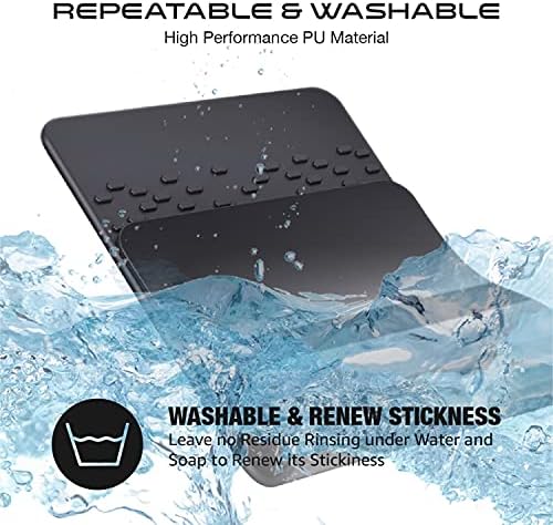 Car Dashboard Non Slip Mat, JIMISHA Anti Slip Pad, Anti Slide Sticky Dash Pad - Image 2