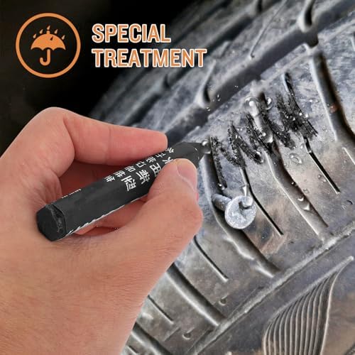 6pcs Black Wax Tire Marking Pens - Image 6