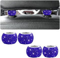 BELOMI 4 Pack Car Headrest Collars, Bling Car Head Rest Collars Rings Decor by BELOMI