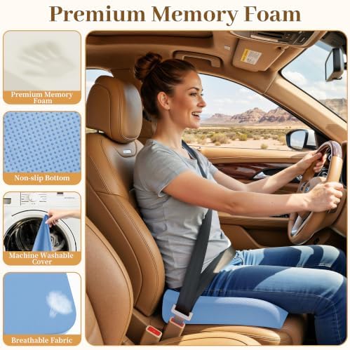 TranquilRelax Memory Foam Seat Cushion - Image 3