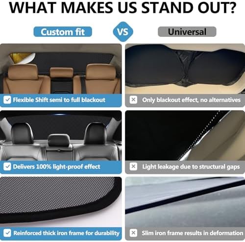 ZATOOTO Rear Windshield Sunshade - Image 2