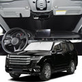 Windshield Sunshade Custom Fit Toyota Land Cruiser 2008-2021 4 Layers by ZOIBVCARSUNSHADE