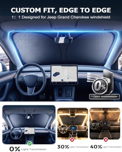 DMJN Front Windshield Sun Shade - Image 4