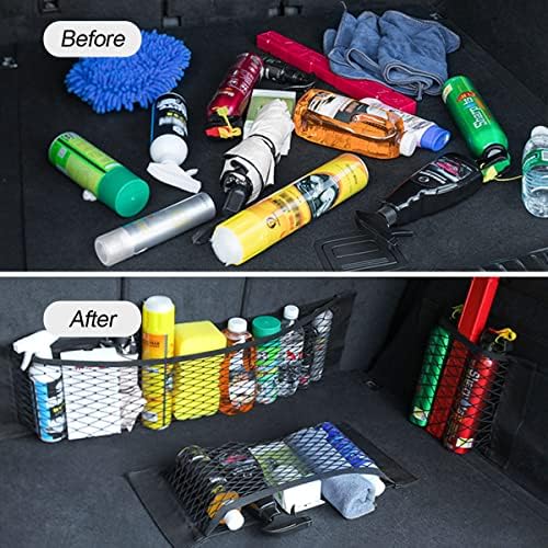 8sanlione Elastic Car Trunk Storage Net - Image 6