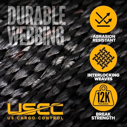 US Cargo Control Cargo Nets for Pickup Truck Bed 4.2 FT x 3.5 FT, Adjustable - Image 7