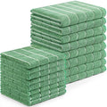 Homaxy Microfiber Kitchen Towels and Dishcloths Sets, 16 Pack, Grass Green by Homaxy