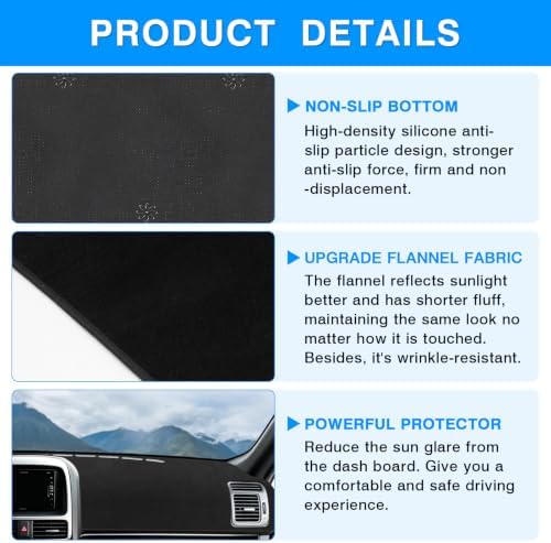 Autorder Dashboard Cover Mat for Honda CRV CR-V 2002-2006 Accessories Dash - Image 6