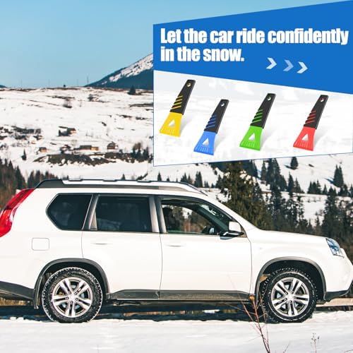 Frienda Ice Scraper for Car Windshield Plastic Snow Frost Ice Removal Tools for - Image 7