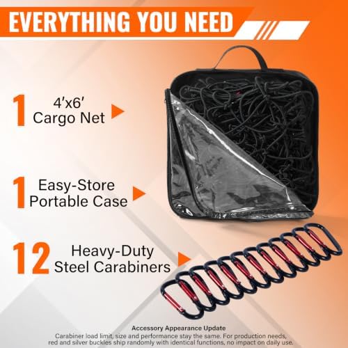 Citlurk Cargo Net for Pickup Truck Bed – Truck Bed Net - Image 2