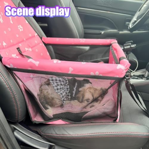 Pet Car Seat, Waterproof Oxford Dog Car Booster Seats - Image 6