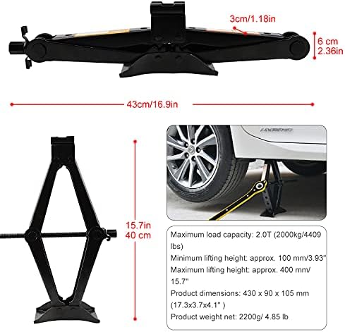 CPROSP Scissor Jack 2 Tons Capacity - Image 2