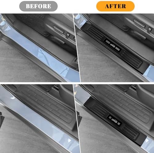 4PCS Car Door Edge Guards Door Sill Protector - Image 2