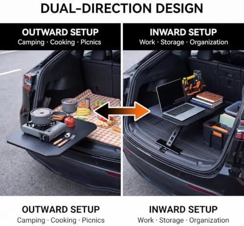 Rear Trunk Table for Infiniti EX35 2008-2013, Foldable Adjustable Tailgate - Image 3