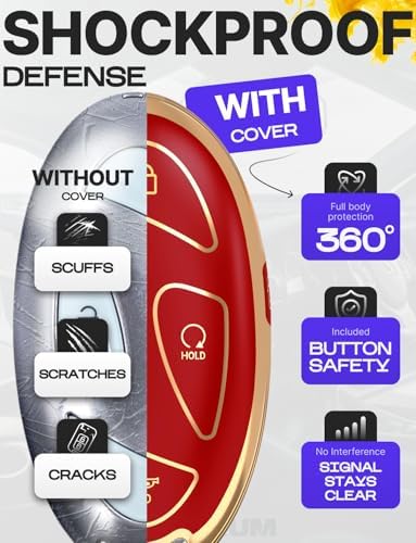 Lucrum Compatible with Hyundai Key Fob Cover & Keychain - Image 4