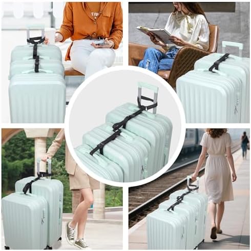 Vigorport Luggage Straps, Metal Luggage Connector Straps - Image 5