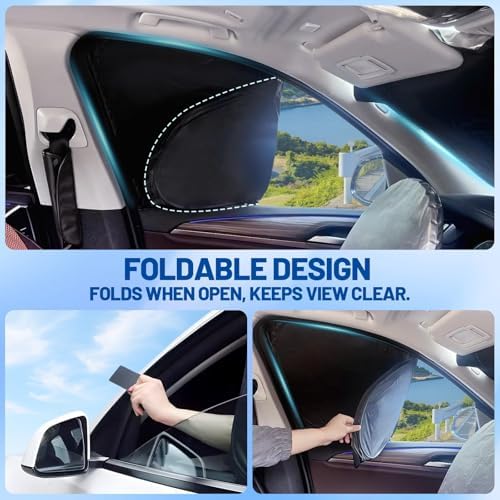 Car Window Shades for Toyota Prius 2010-2015 Accessories - Image 6