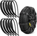 BBTO 20 Pcs TPU Snow Tire Chains Emergency Anti Skid Straps by BBTO