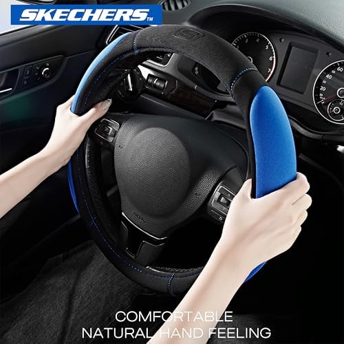 Skechers Steering Wheel Cover, Memory Foam Car Steering Wheel Cover, - Image 2