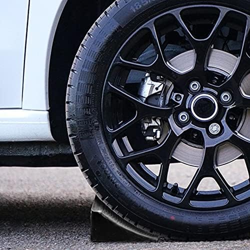 Fasmov 2 Pack Solid Rubber Heavy Duty Wheel Chock, Premium Chock - Image 6