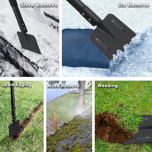 Heavy Duty Ice Scraper-1.5" Thick Metal Handle - Image 7