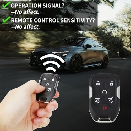 6 Button Key Fob Shell Replacement Fits - Image 6