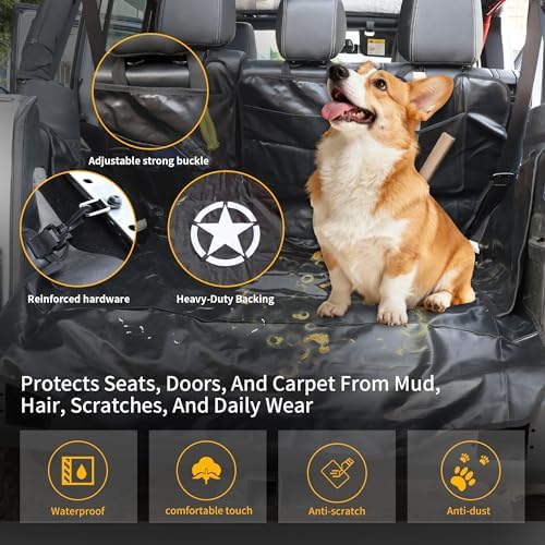 Dog Cargo Liner Pet Seat Covers - Image 4