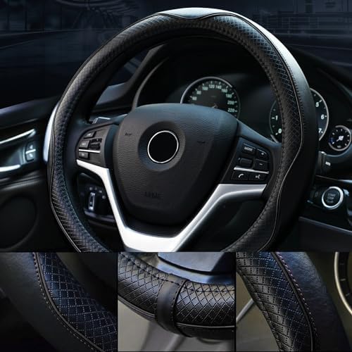 Valleycomfy Steering Wheel Covers Universal 15.75 inch - Image 2